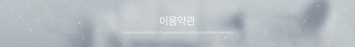 이용약관